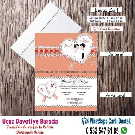 Ucuz Davetiye - 500 Adet Davetiye 200 TL (zarfsız) -1001- BİLGİ İÇİN WHATSAAP : 0 532 547 61 85